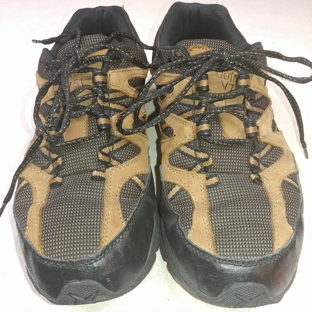 AETREX V751 Mens 8.5 X-Wide Trail Runner Shoes Bro